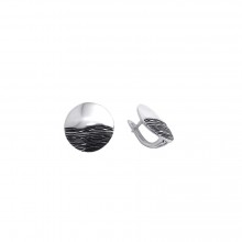 сребърни обеци ОКЕАН